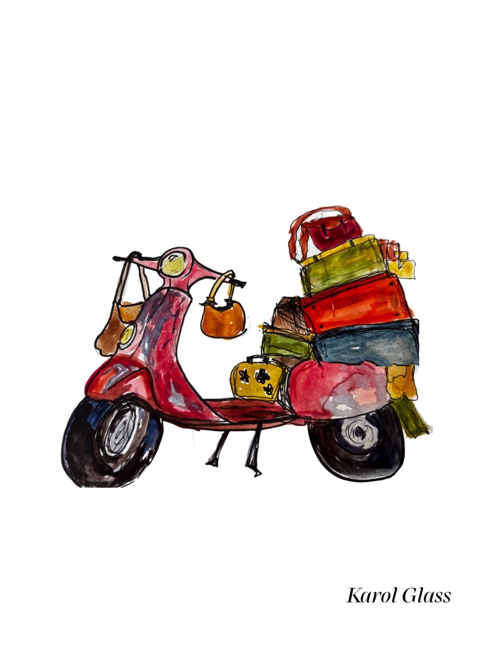 La dolce vita Art Print